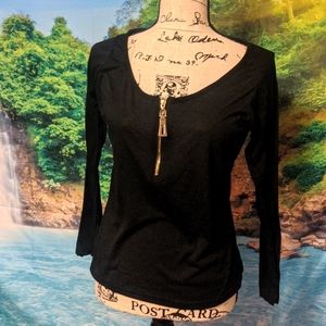 Black long sleeve shirt